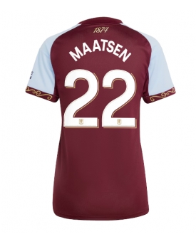 Billige Fotballdrakt Aston Villa Ian Maatsen #22 Replika Hjemmedrakt Dame 2025-26 Kortermet Billige Fotballdrakt Aston Villa Ian Maatsen #22 Replika Hjemmedrakt Dame 2025-26 Kortermet